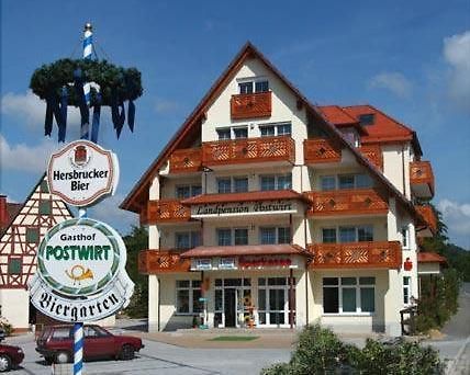 Hotel-Landpension Postwirt Kirchensittenbach Exterior foto